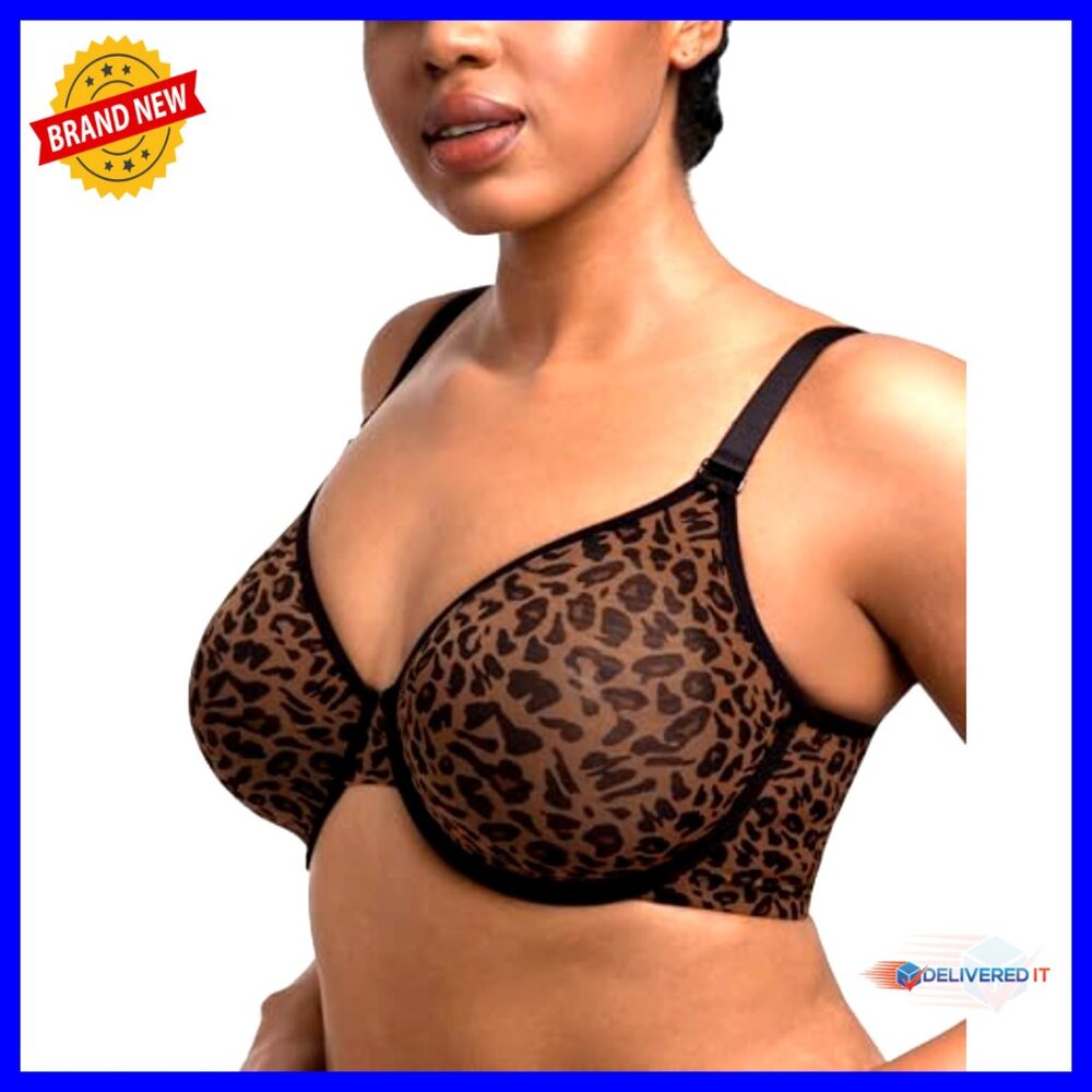 Full Coverage Underwire Minimizer Bra Plus Size M… - image 2